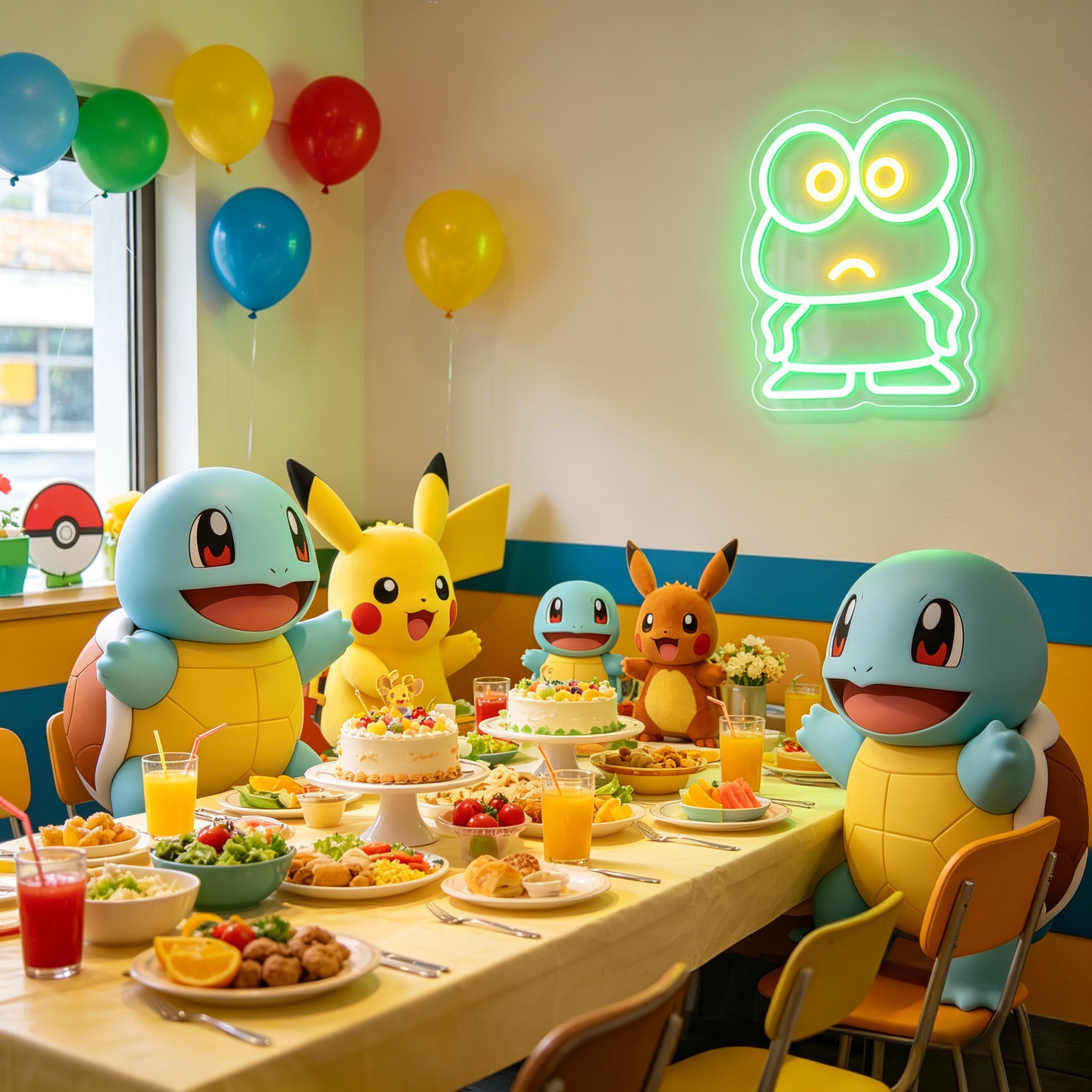 Cute Keroppi Neon Sign for Hom - Restaurant Lighting Decoration reseña y precio
