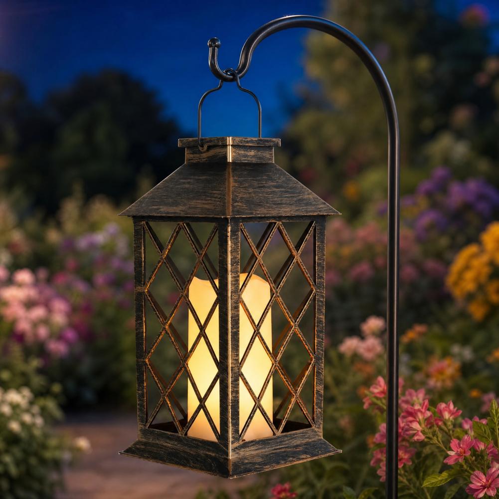 Retro Solar Lantern, Outdoor S - Garden Lighting Decor reseña y precio