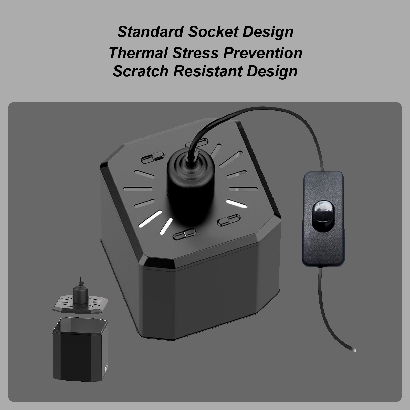 Reptile Heat Lamp Fixture Rept - Gecko Lighting & Decor reseña y precio