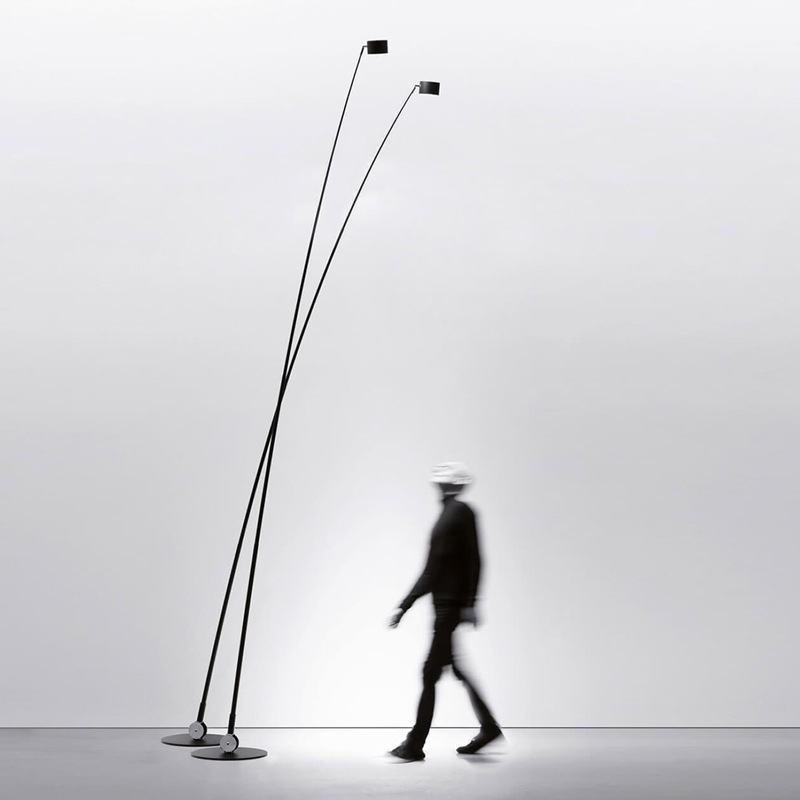 Arc floor lamp Designer Sampei - Floor Lamp Tripod reseña y precio