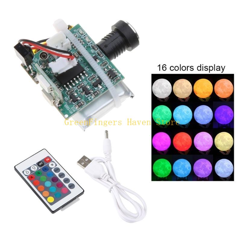 3D Printer Parts Moon lamp 16  - Led Moon Lamp reseña y precio