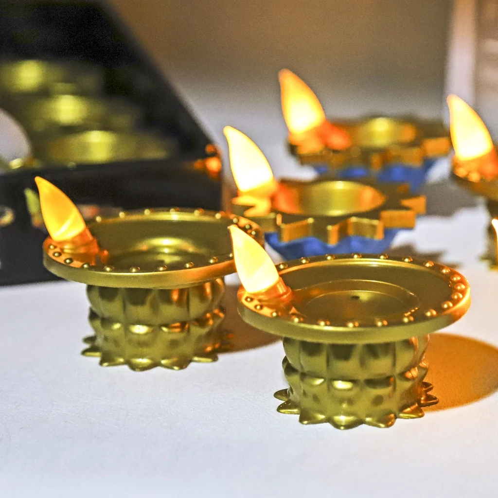 LED Candle Lamp Diwali Simulat - Lighting Decoration For Diwali reseña y precio