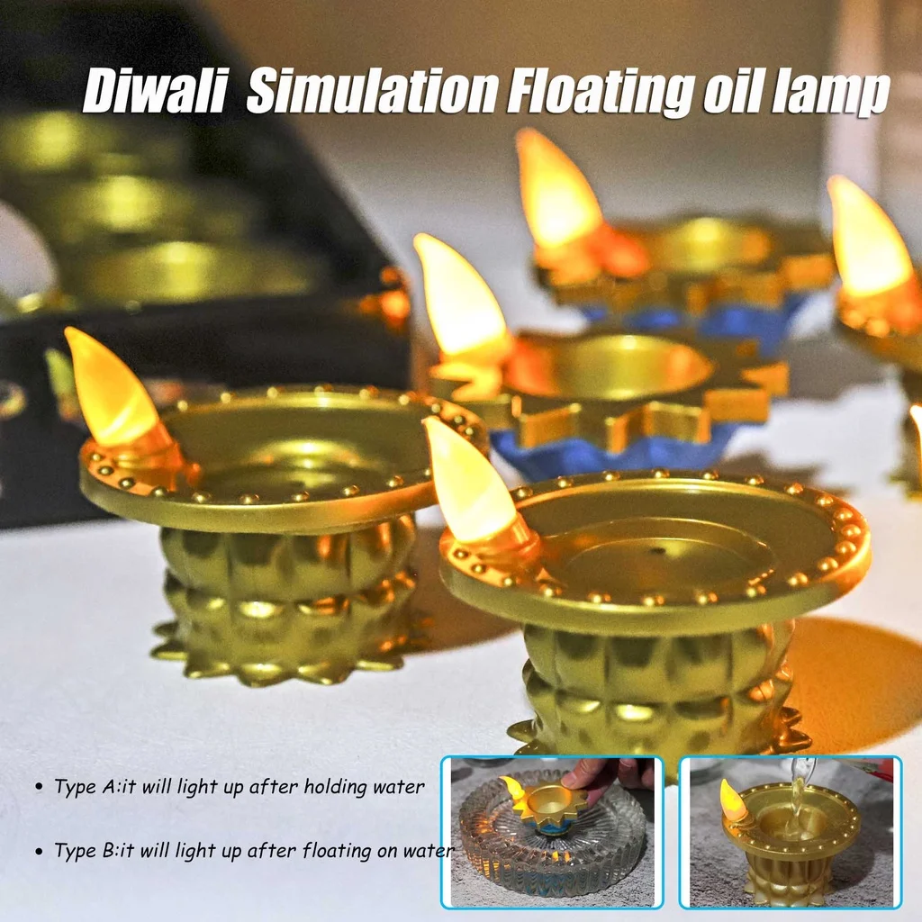 LED Candle Lamp Diwali Simulat - Lighting Decoration For Diwali reseña y precio