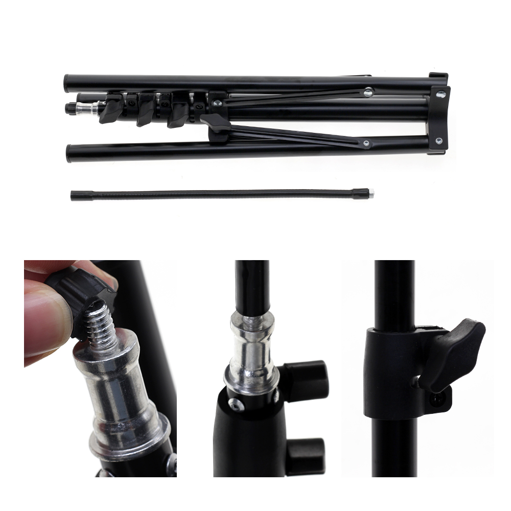 Adjustable 60-160cm Metal Floo - Floor Lamp Tripod reseña y precio