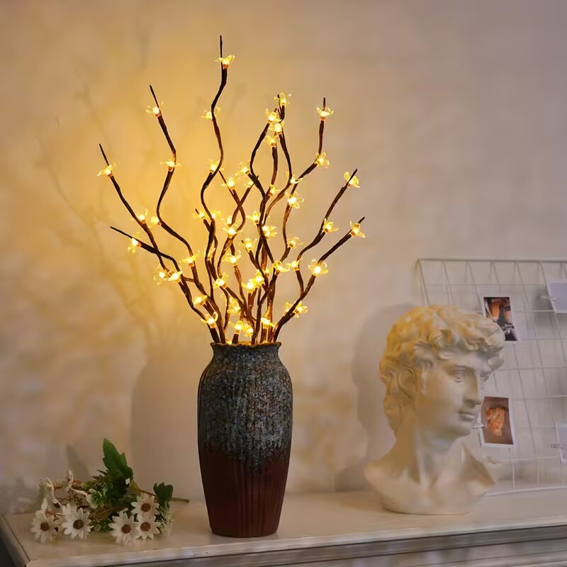 1/2PC 20LED Cherry Blossom Tre - Decor Lighting Lamps reseña y precio