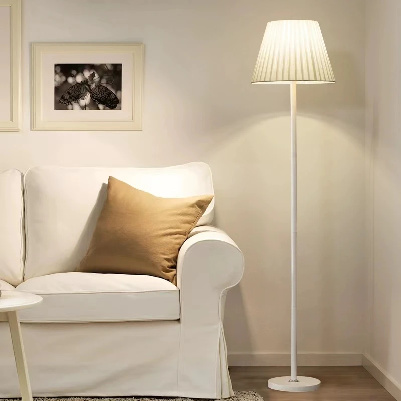 Retro Pleated Floor Stand Lamp - Floor Lamp Tripod reseña y precio