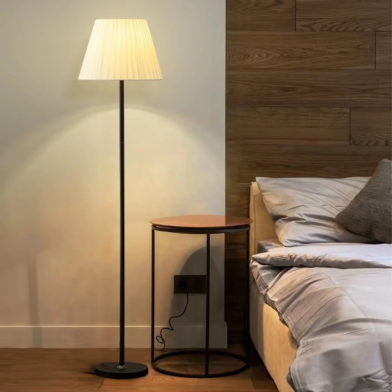 Retro Pleated Floor Stand Lamp - Floor Lamp Tripod reseña y precio