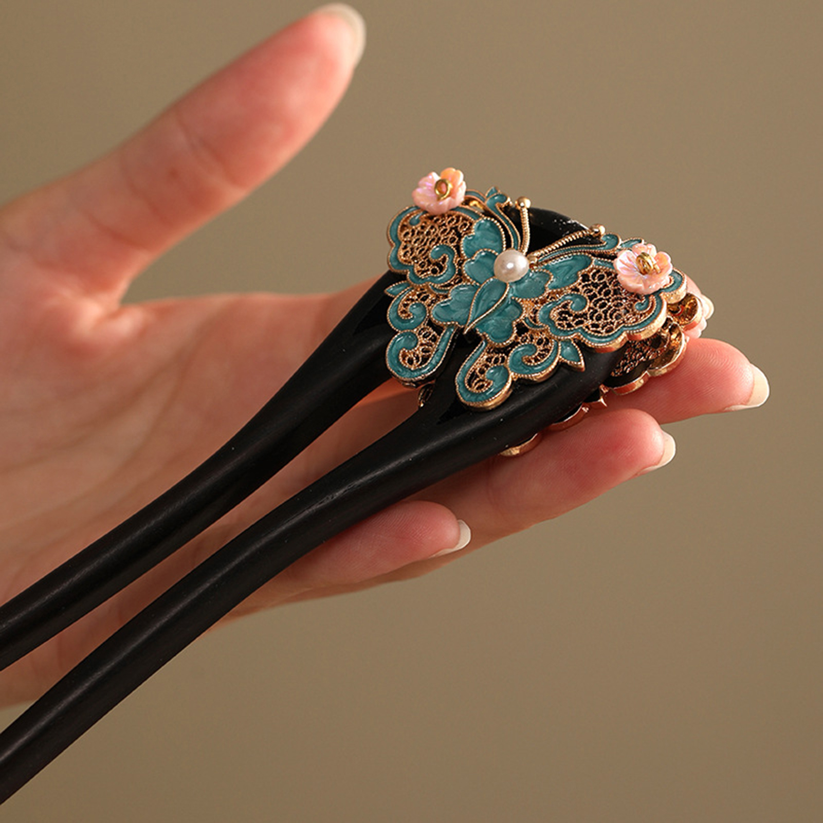 U Shape Chinese Style Hairpin  - Vintage Lighting Decor reseña y precio