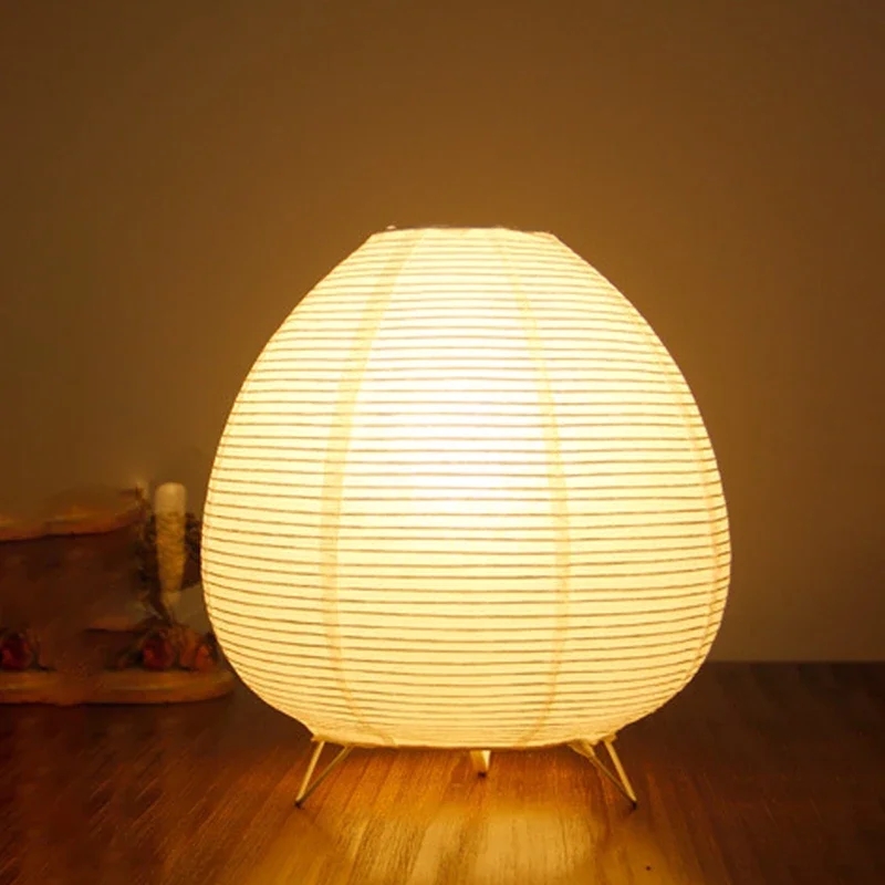 Japanese Rice Paper Lantern Le - Floor Lamp Tripod reseña y precio