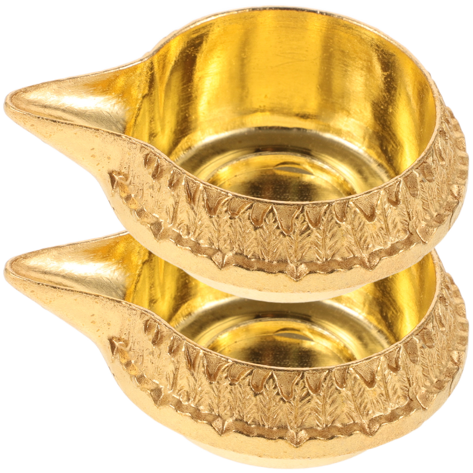 2Pcs Reusable Lotus Design Oil - Lighting Decoration For Diwali reseña y precio
