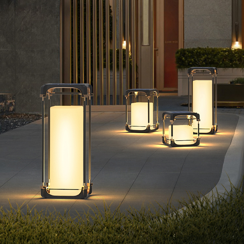 Luminous floor lamp courtyard  - Garden Lighting Decor reseña y precio