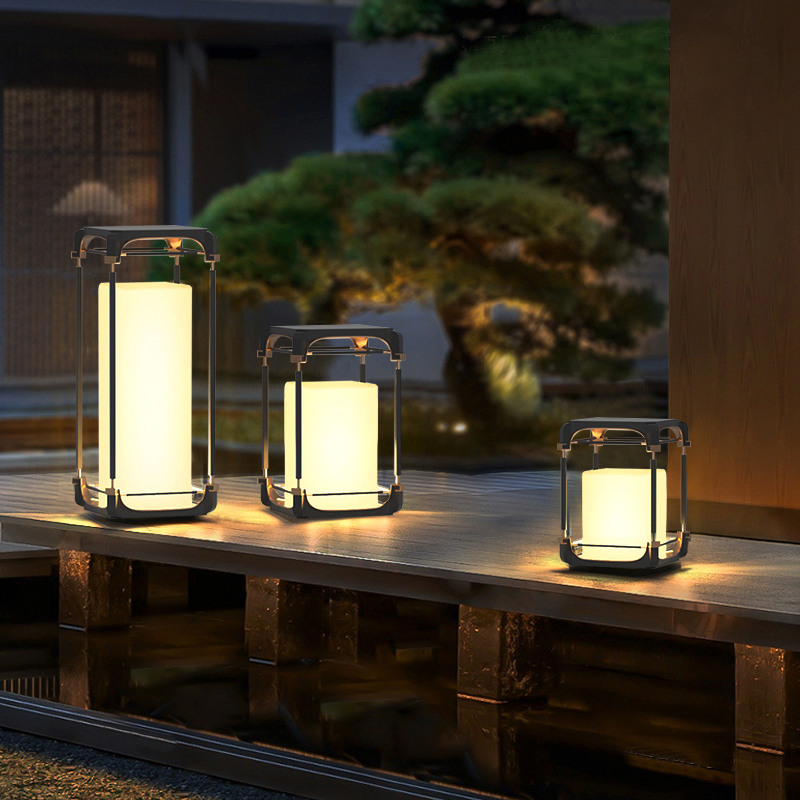 Luminous floor lamp courtyard  - Garden Lighting Decor reseña y precio