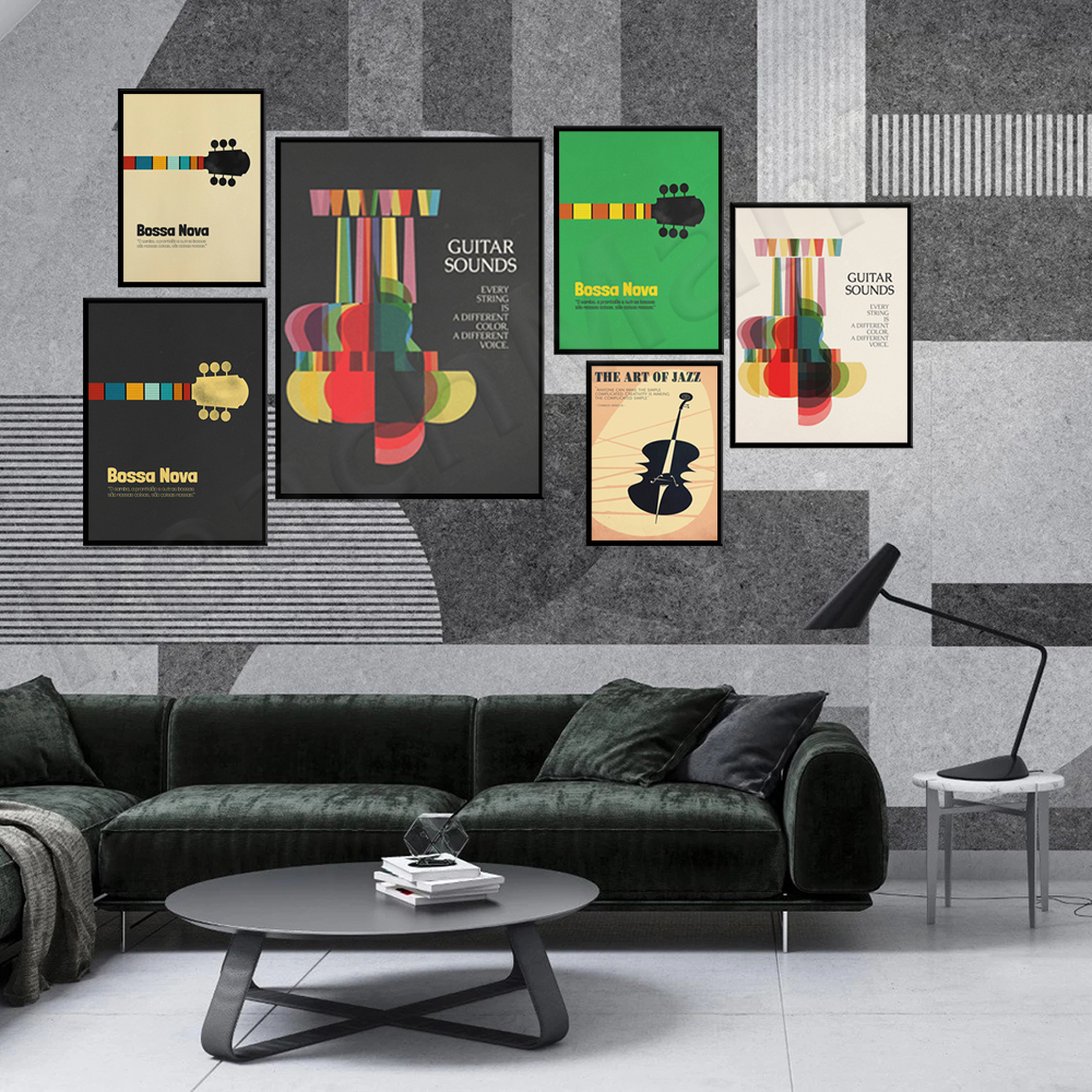 Bossa Nova Poster, Jazz Print, - Nova Decor & Lighting Juletrelys reseña y precio