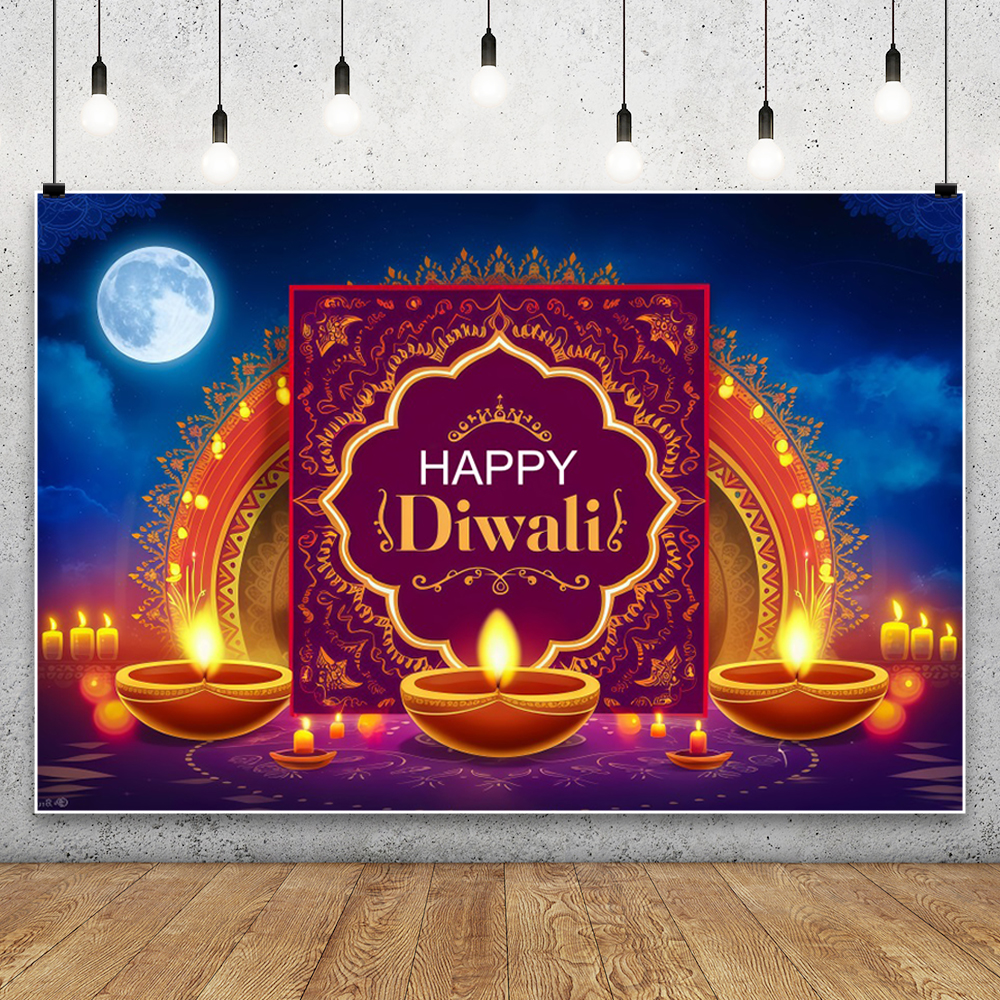 Happy Diwali Photography Backg - Lighting Decoration For Diwali reseña y precio