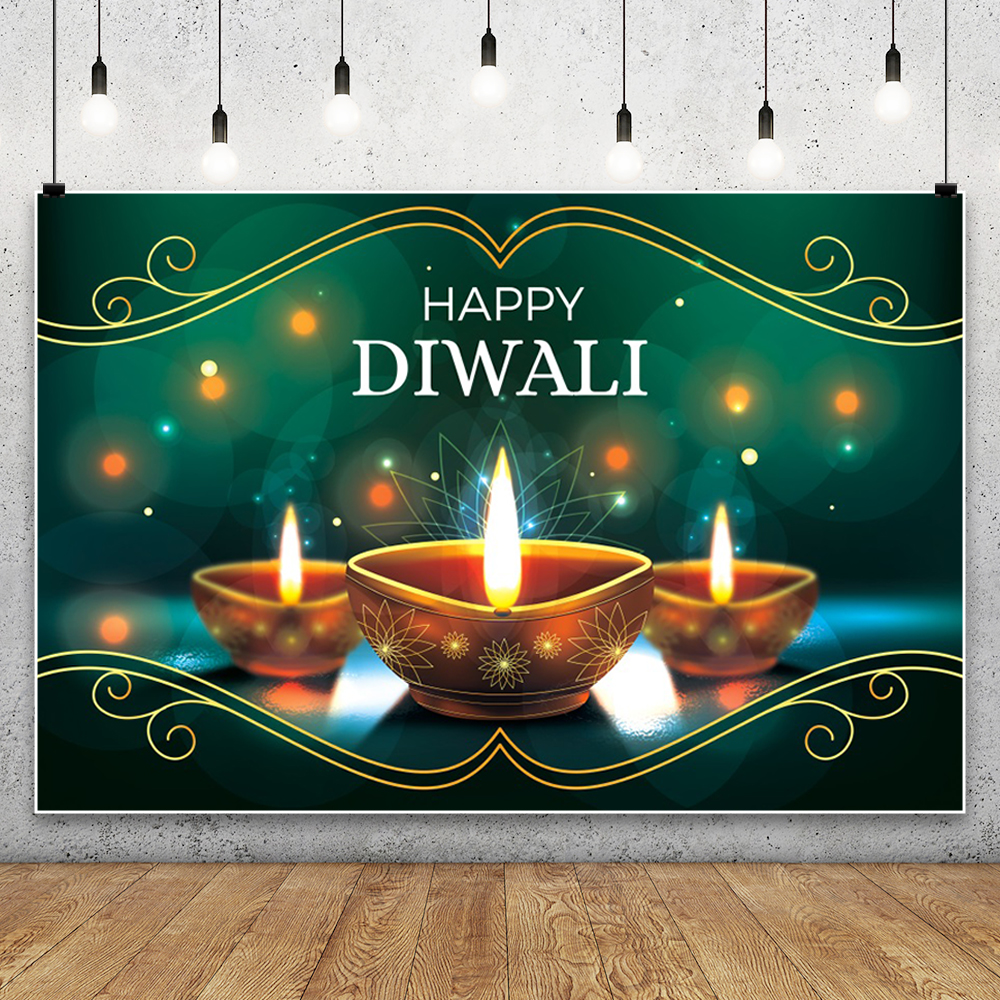 Happy Diwali Photography Backg - Lighting Decoration For Diwali reseña y precio