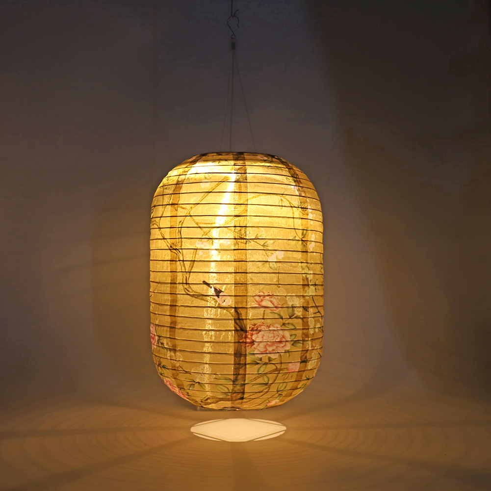 Solar Print Hanging Lantern IP - Lighting Decor And More reseña y precio