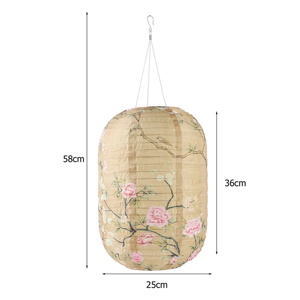 Solar Print Hanging Lantern IP - Lighting Decor And More reseña y precio