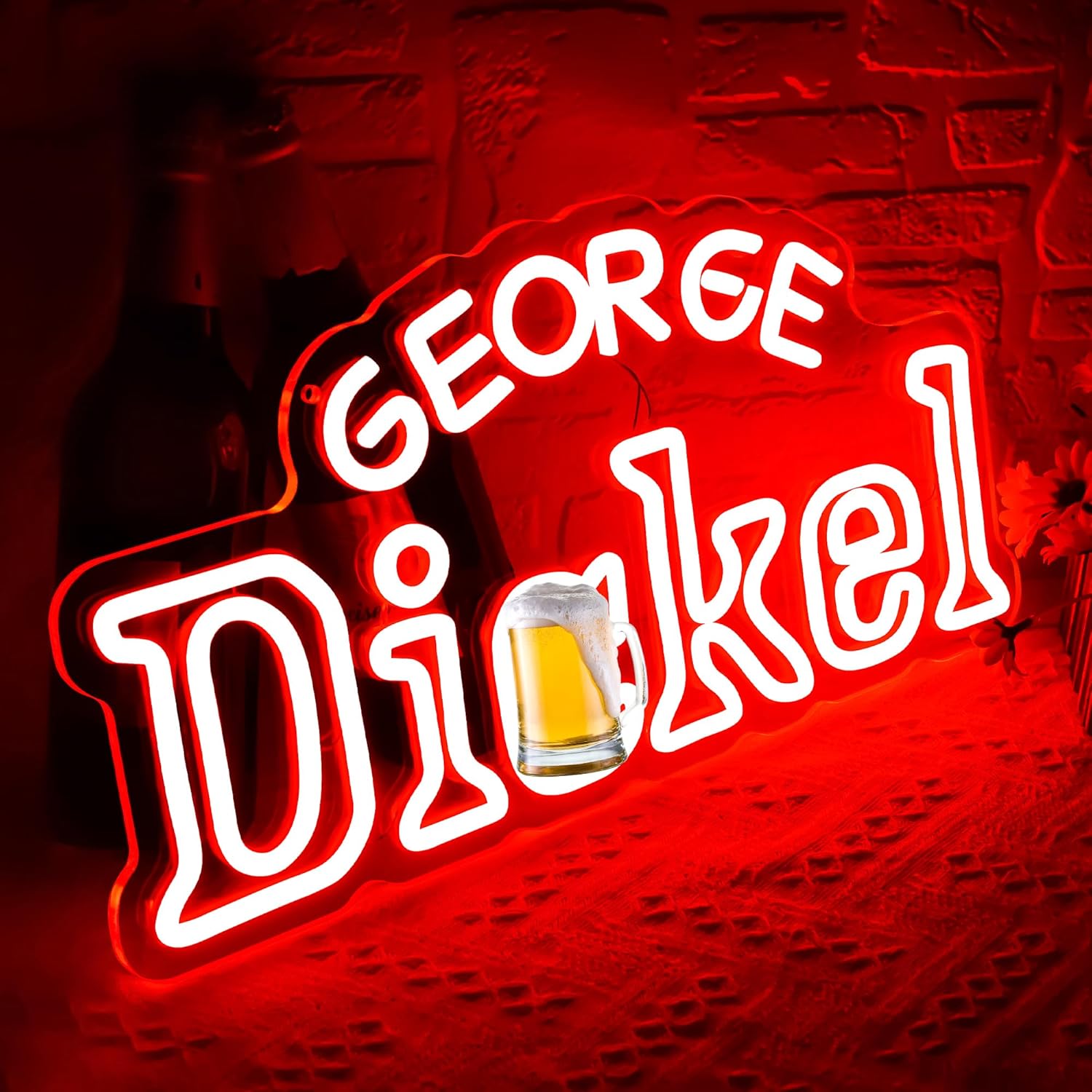 Whisky Neon Sign Business Art  - Restaurant Lighting Decoration reseña y precio