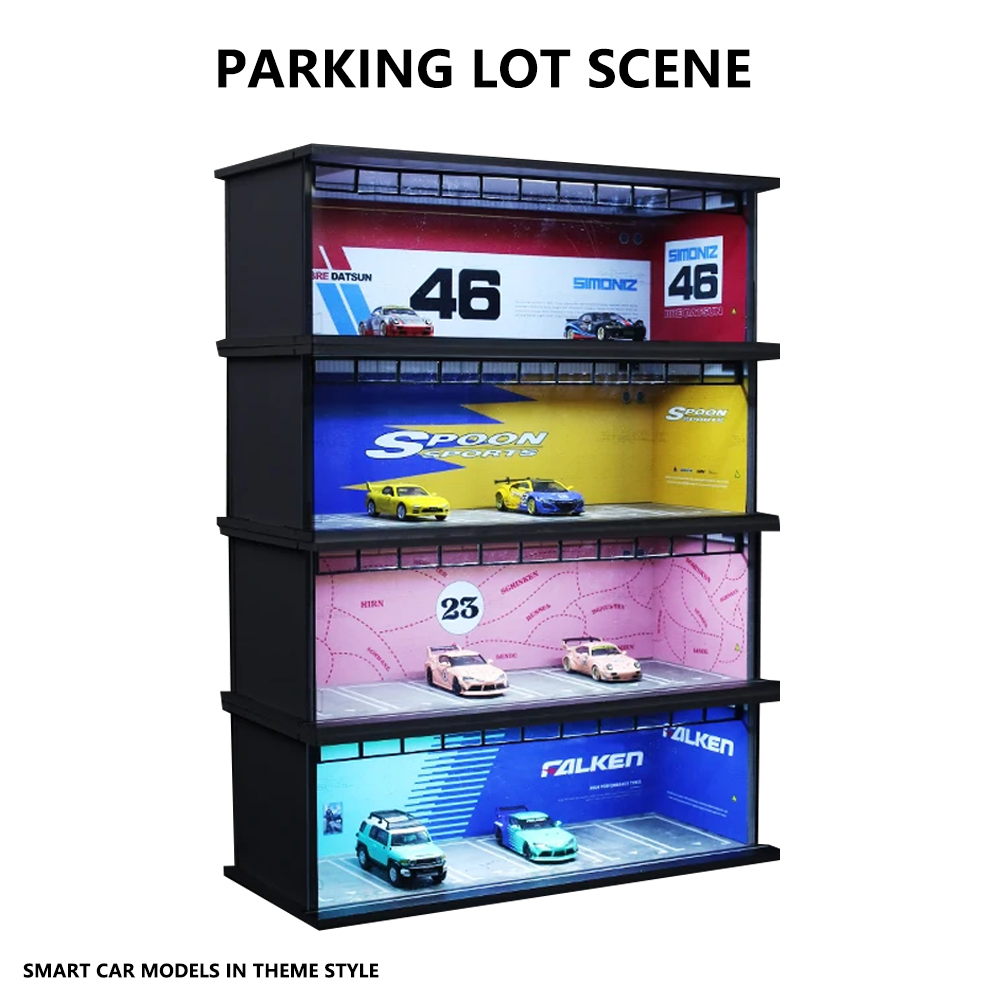 More Art 1/64 Car Garage Diora - Lighting Decor And More reseña y precio