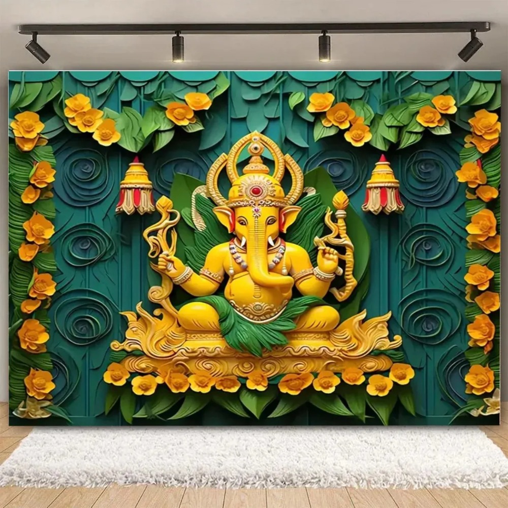 Happy Diwali Festival Backdrop - Lighting Decoration For Diwali reseña y precio